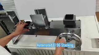 Automatisation de la machine à plastifier le transformateur EI 96